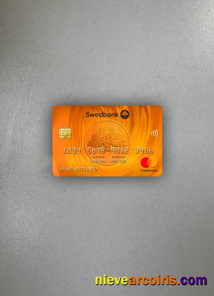 Latvia Swedbank mastercard photolook